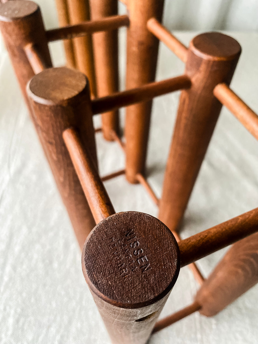 1960s Danish Modern Wine Rack, Nissen for Langaa